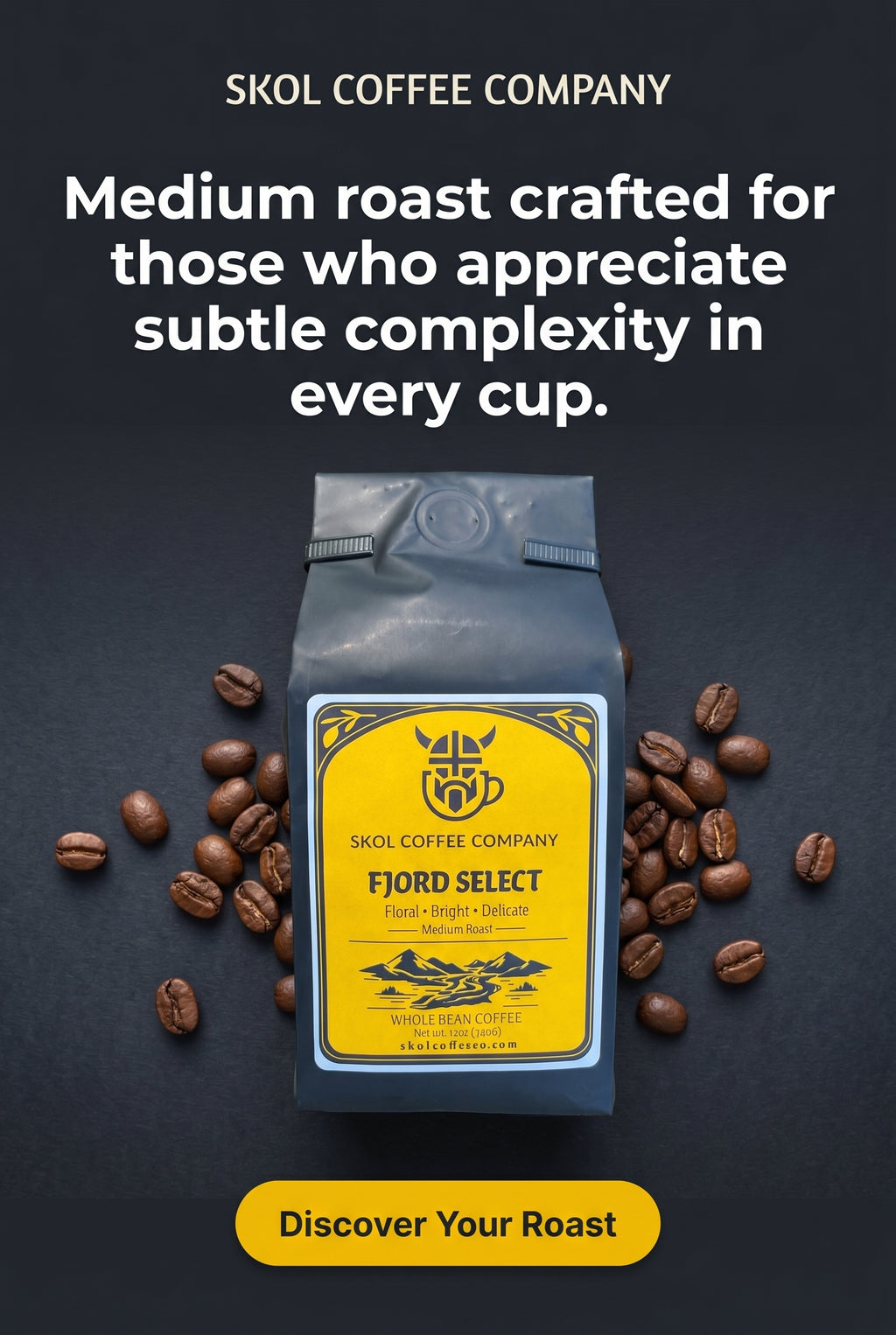 Fjord Select - Whole Bean- Medium Roast- Origin from Kenya