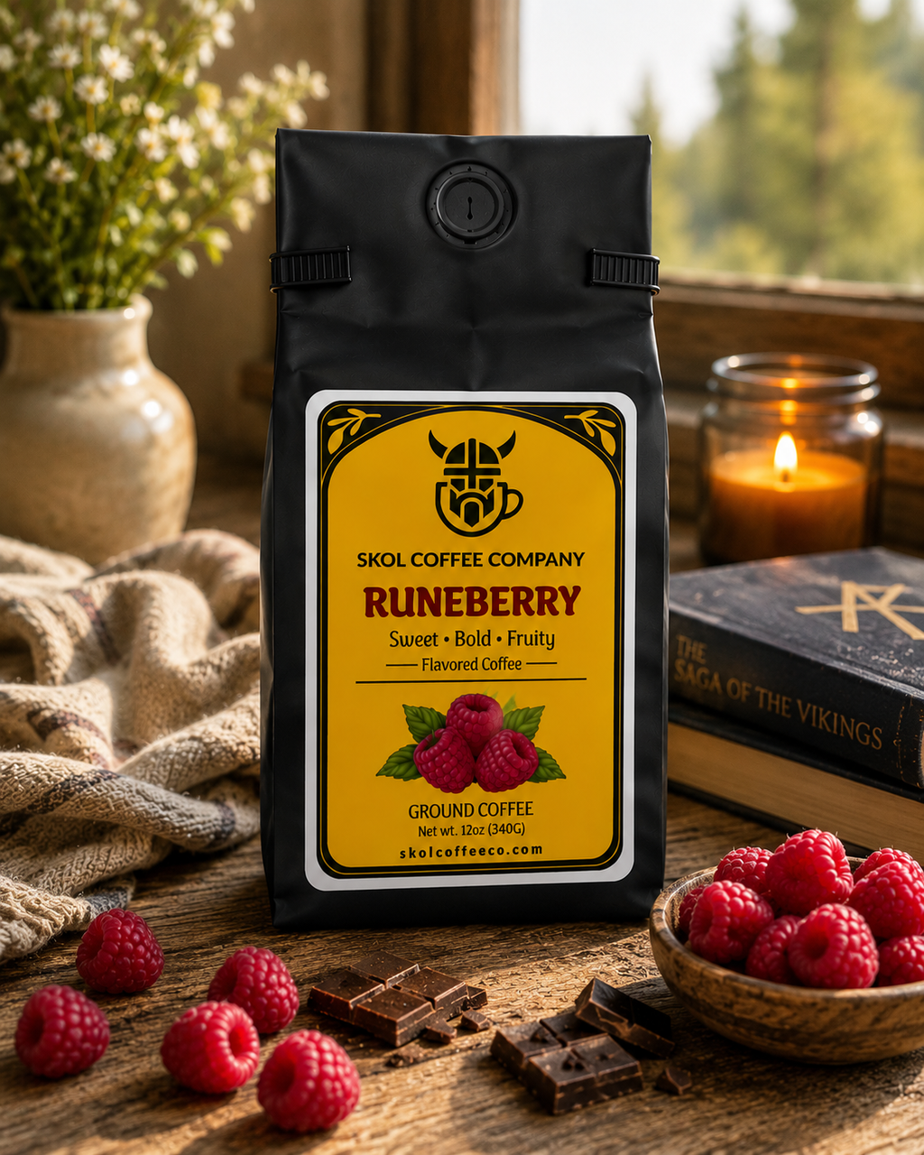 Runeberry - Flavored Ground - Medium Roast