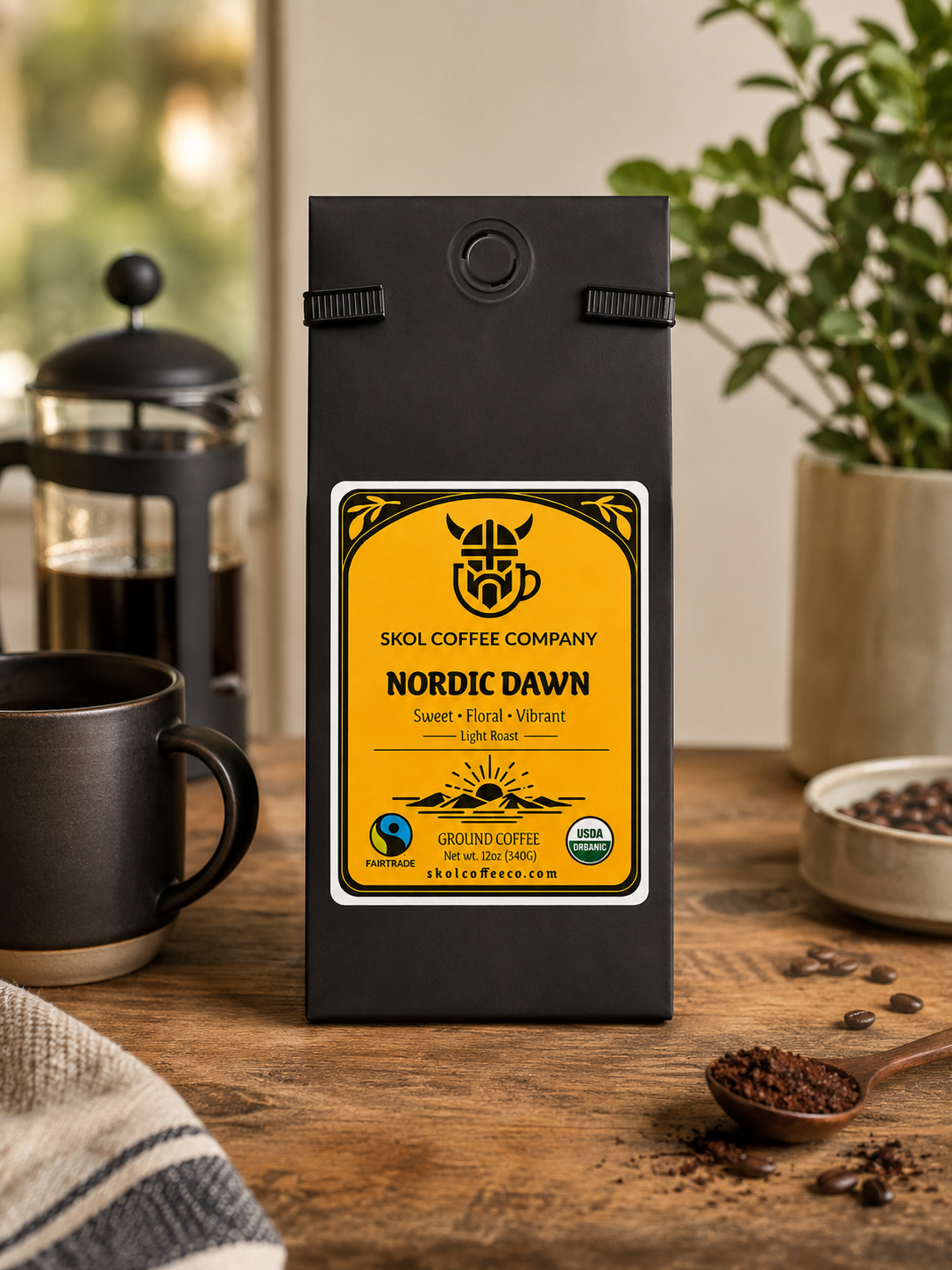 (New & Improved) Nordic Dawn - Ground - Light/Medium Roast
