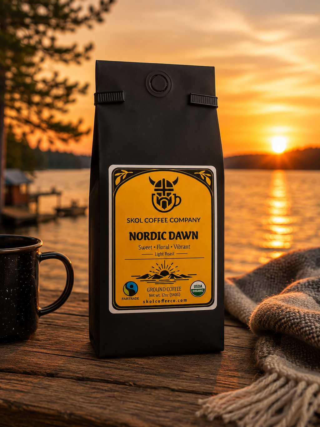 (New & Improved) Nordic Dawn - Ground - Light/Medium Roast