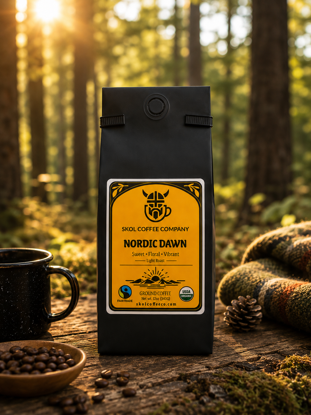 (New & Improved) Nordic Dawn - Ground - Light/Medium Roast