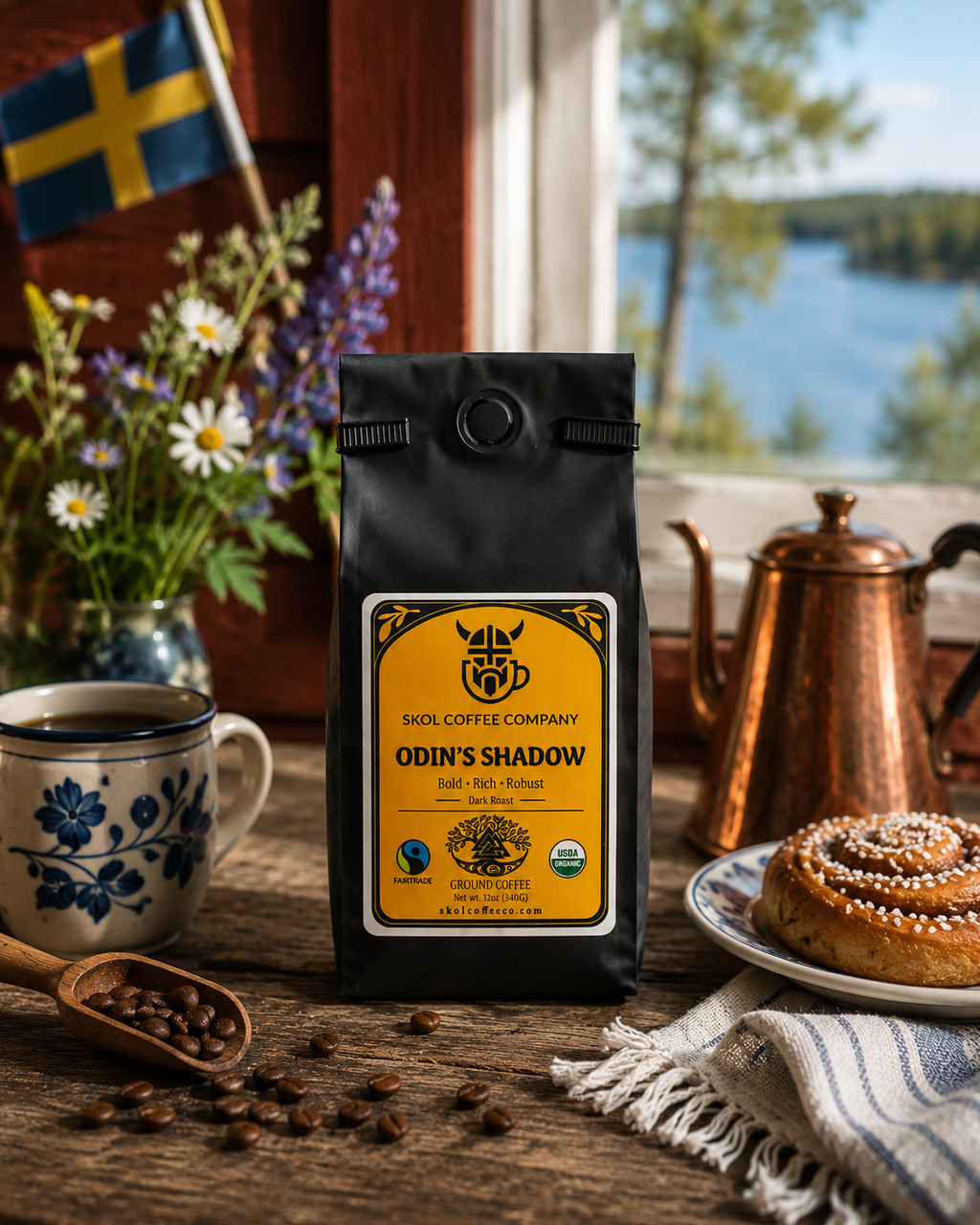 Odin's Shadow - Ground - Dark Roast
