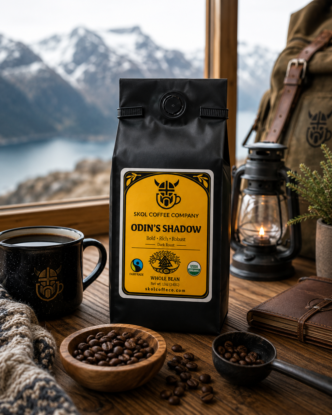 Odin’s Shadow - Whole Bean - Dark Roast