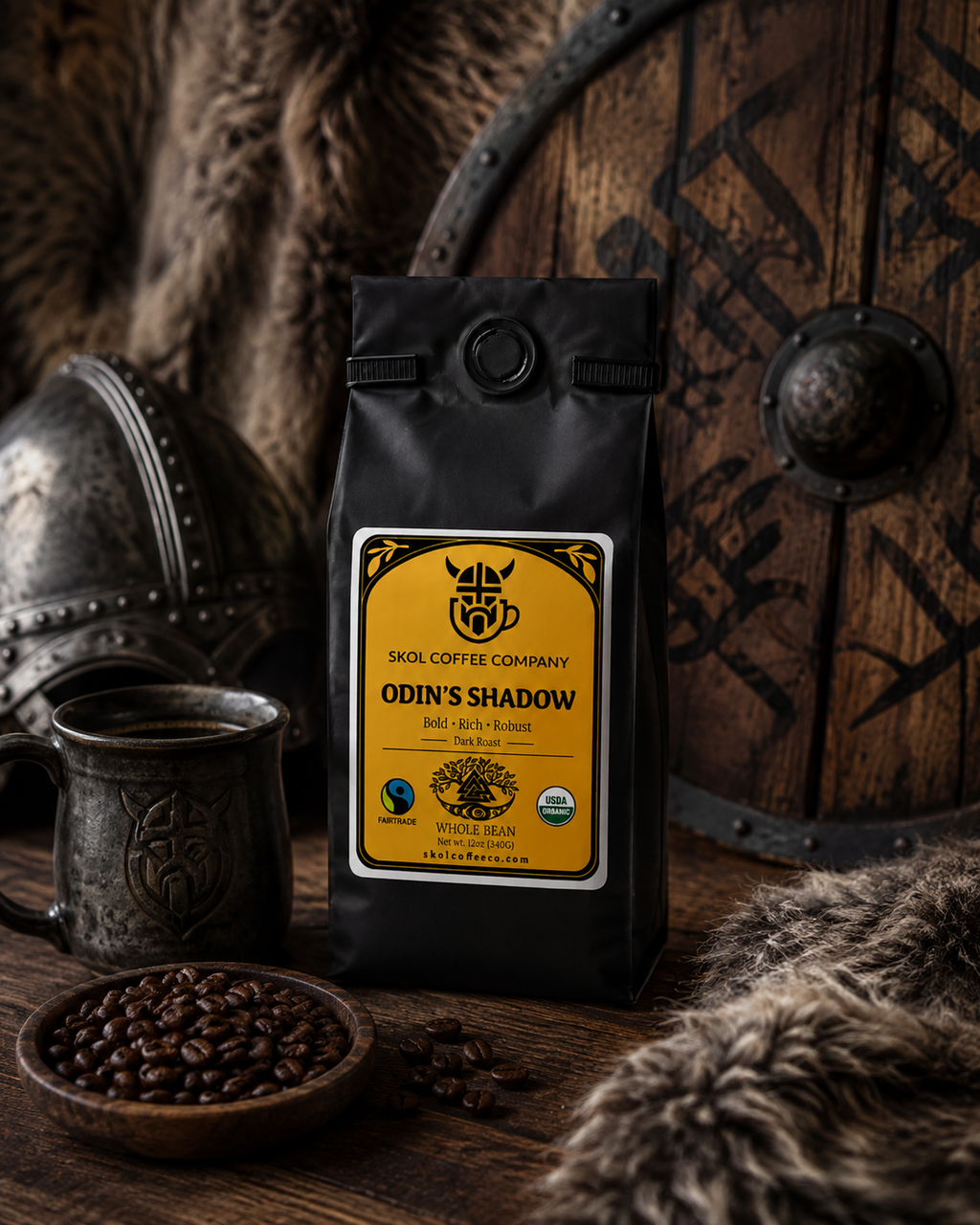 Odin’s Shadow - Whole Bean - Dark Roast