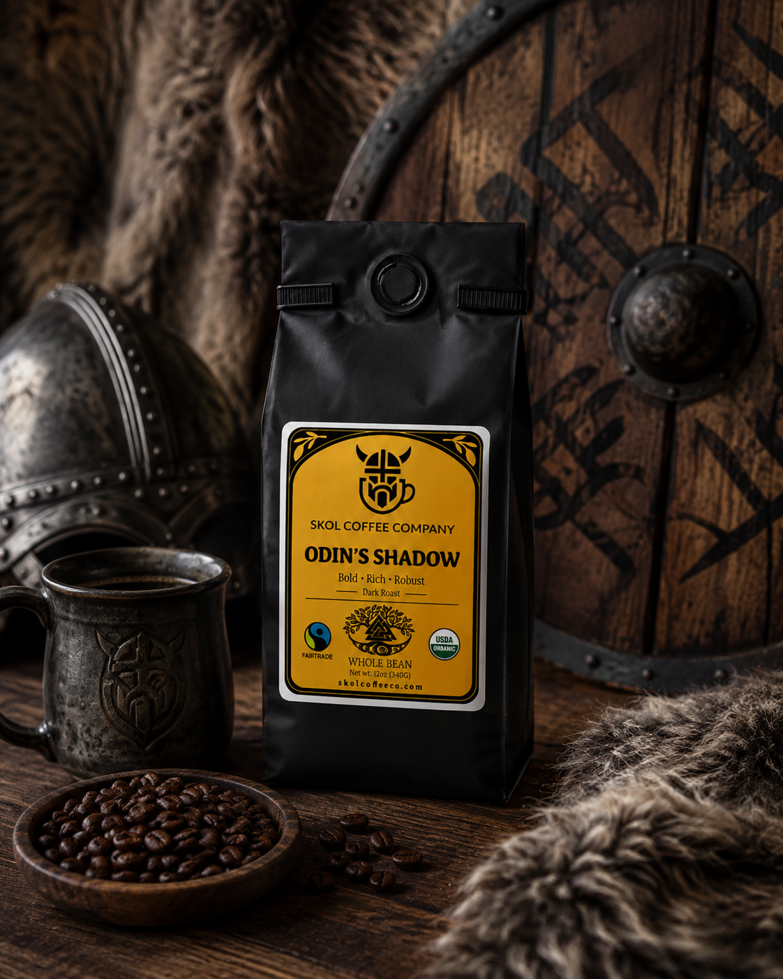 Odin’s Shadow - Whole Bean - Dark Roast