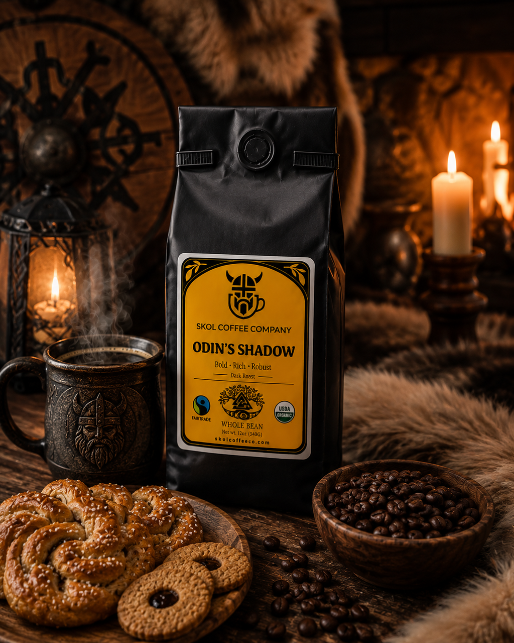 Odin’s Shadow - Whole Bean - Dark Roast