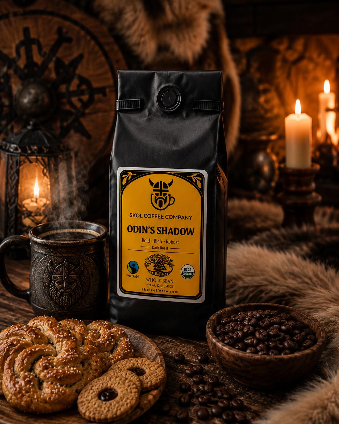 Odin’s Shadow - Whole Bean - Dark Roast