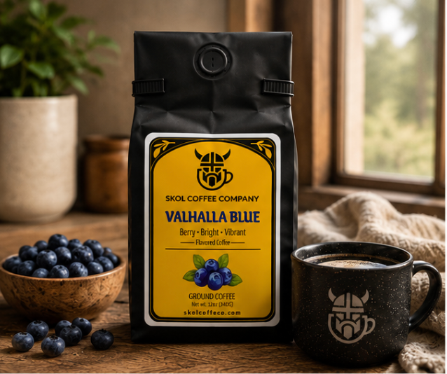 Valhalla Blue - Flavored Ground - Medium Roast