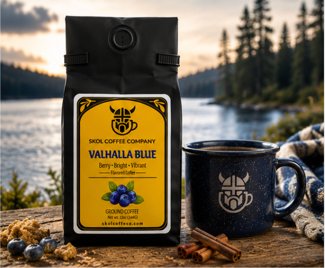 Valhalla Blue - Flavored Ground - Medium Roast
