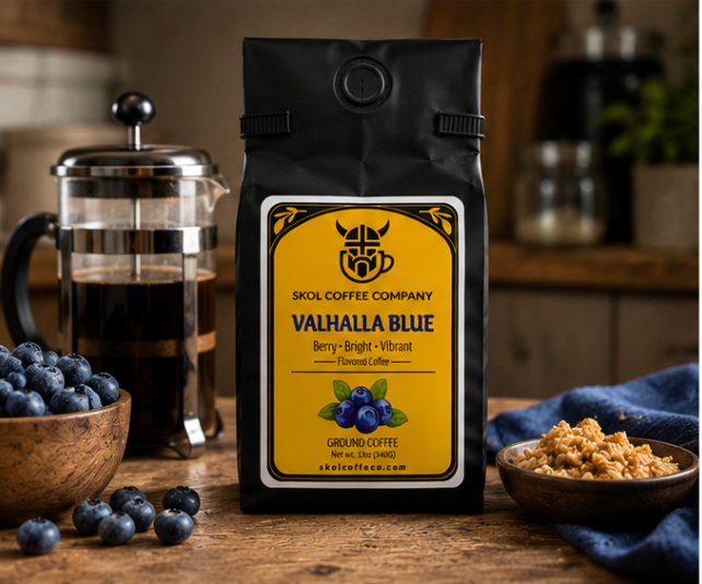Valhalla Blue - Flavored Ground - Medium Roast